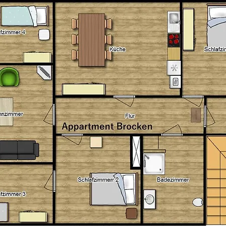 Berglage - Urlaubzuhause Appartement