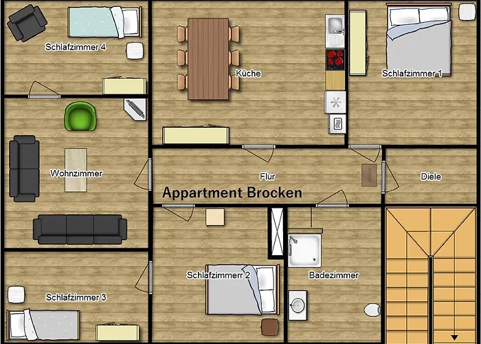 Berglage - Urlaubzuhause Apartamento