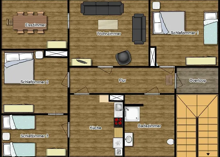 Berglage - Urlaubzuhause ブラウンラーゲ